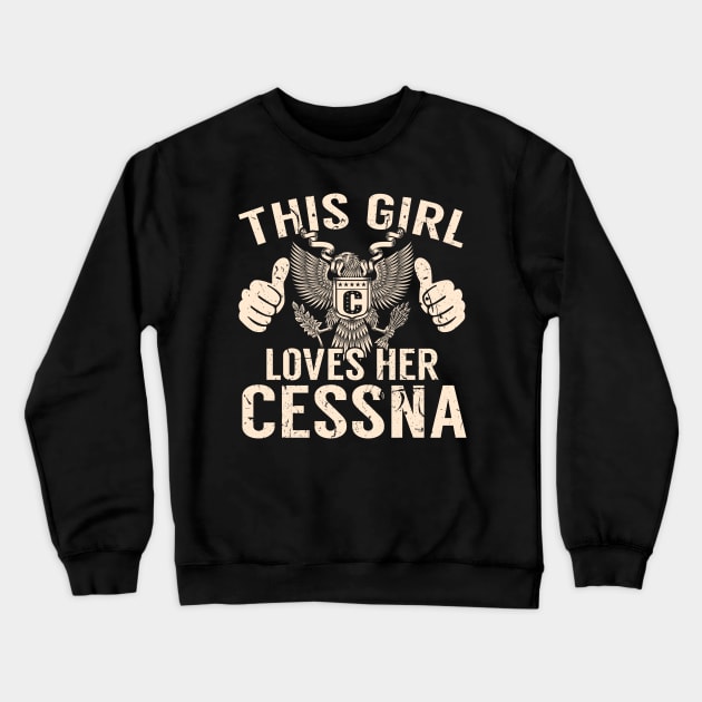 CESSNA Crewneck Sweatshirt by Jeffrey19988